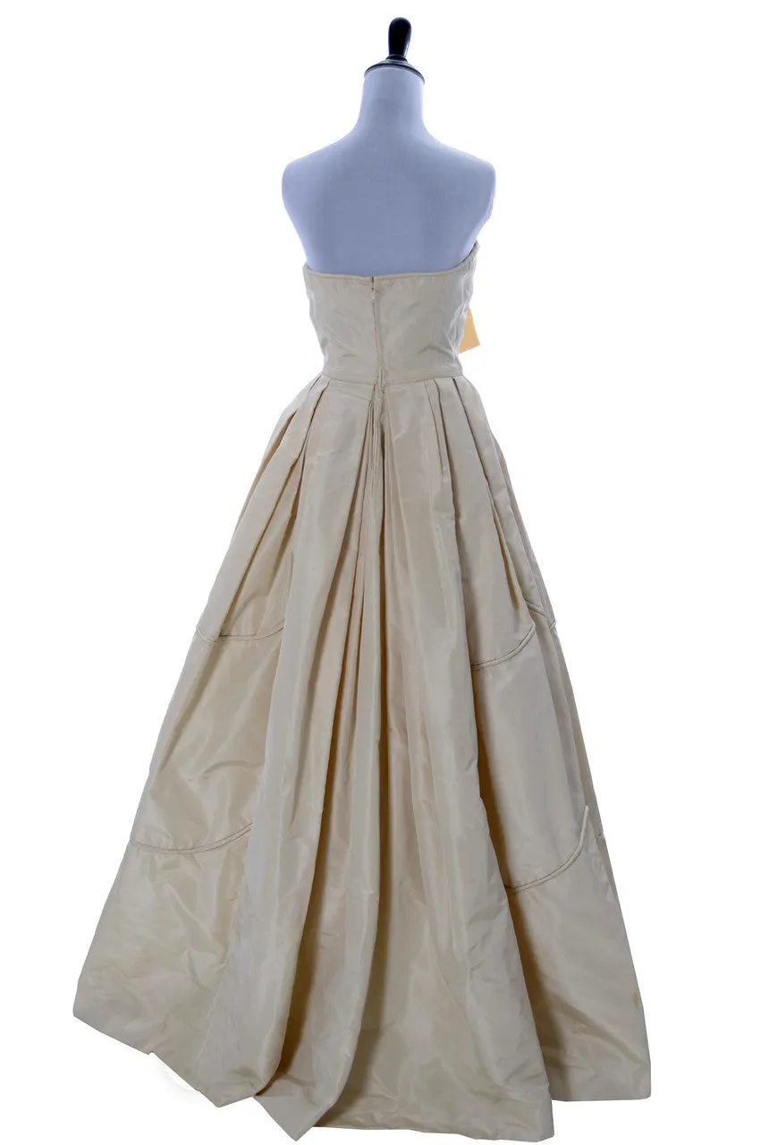 1950s Rosalie MaCrini Vintage Dress Designer Ballgown Formal SOLD