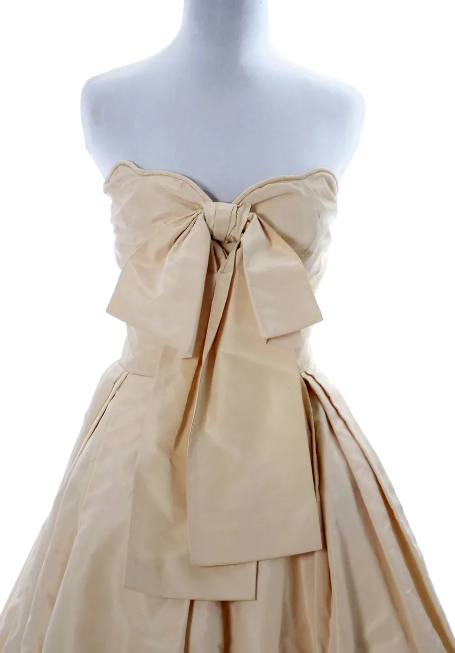 1950s Rosalie MaCrini Vintage Dress Designer Ballgown Formal SOLD