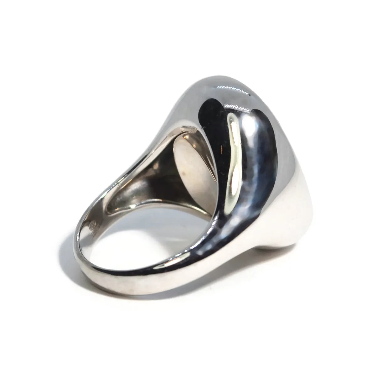 A & Furst - Essential - Cocktail Ring with Prasiolite, Silver