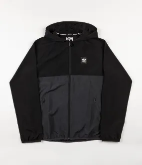 Adidas Blackbird Windbreaker Jacket - Black / Carbon