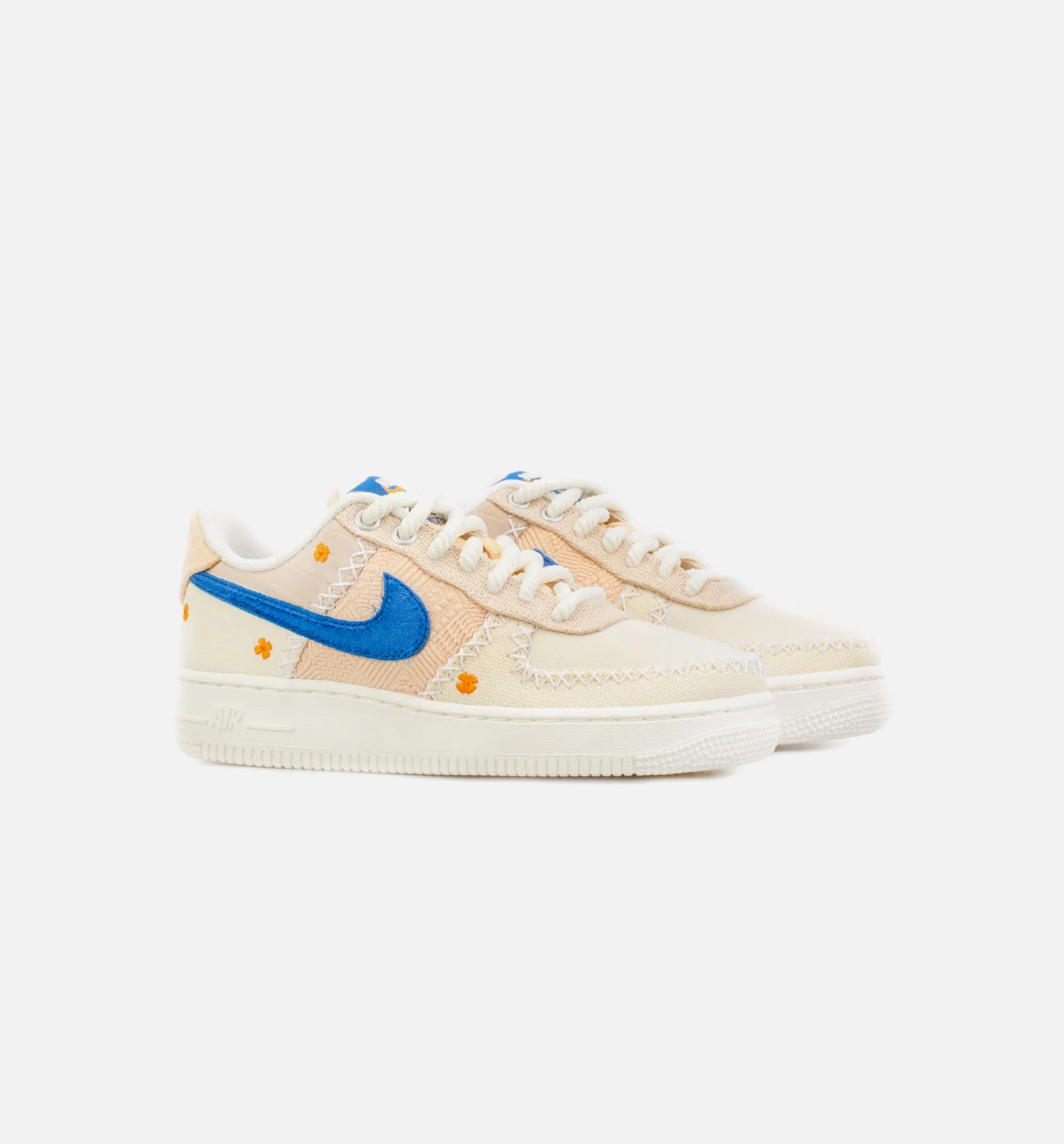 Air Force 1 '07  LA Flea Womens Lifestyle Shoe - Beige/Blue