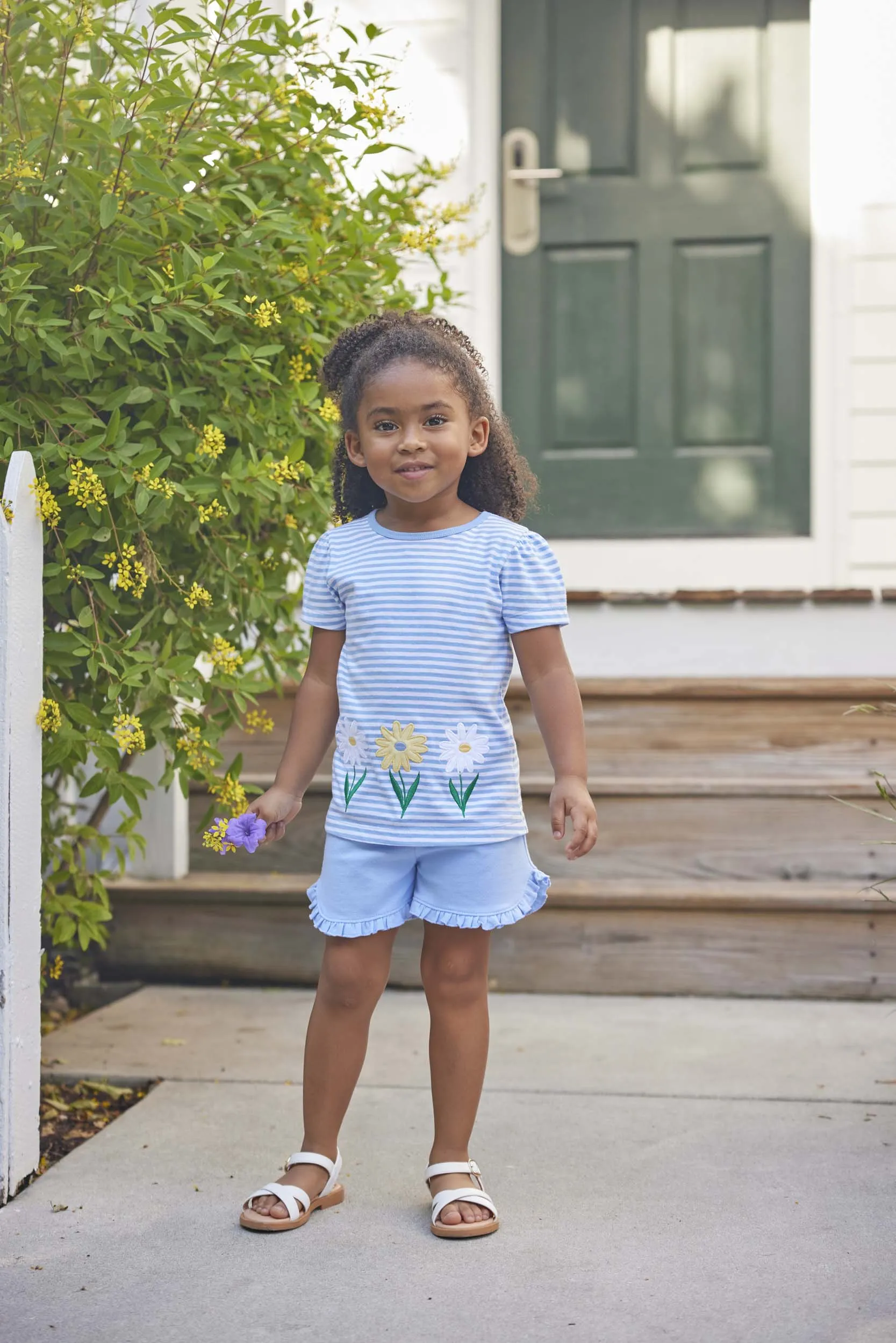 Applique T-Shirt - Daisies