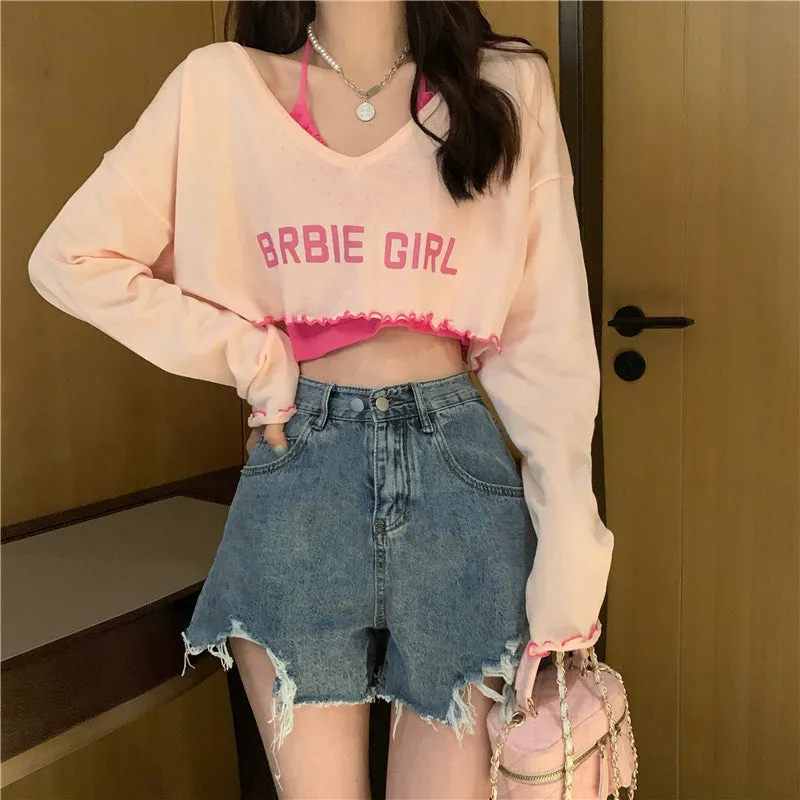 Barbie Girl Crop Top SD02479