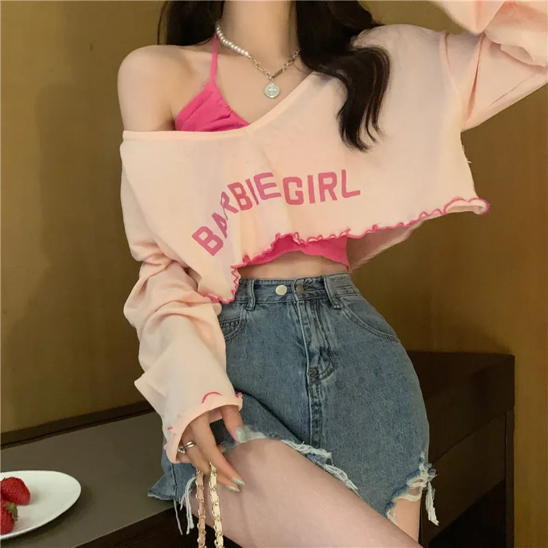 Barbie Girl Crop Top SD02479