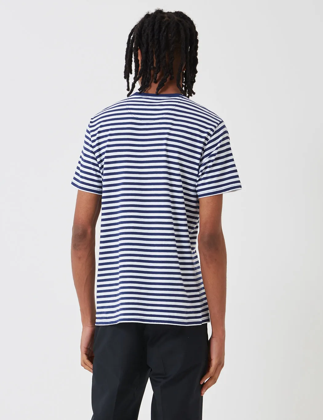 Barbour Delamere Stripe T-shirt - Inky Blue