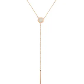 Becca Sun Flower Long Tassel Necklace