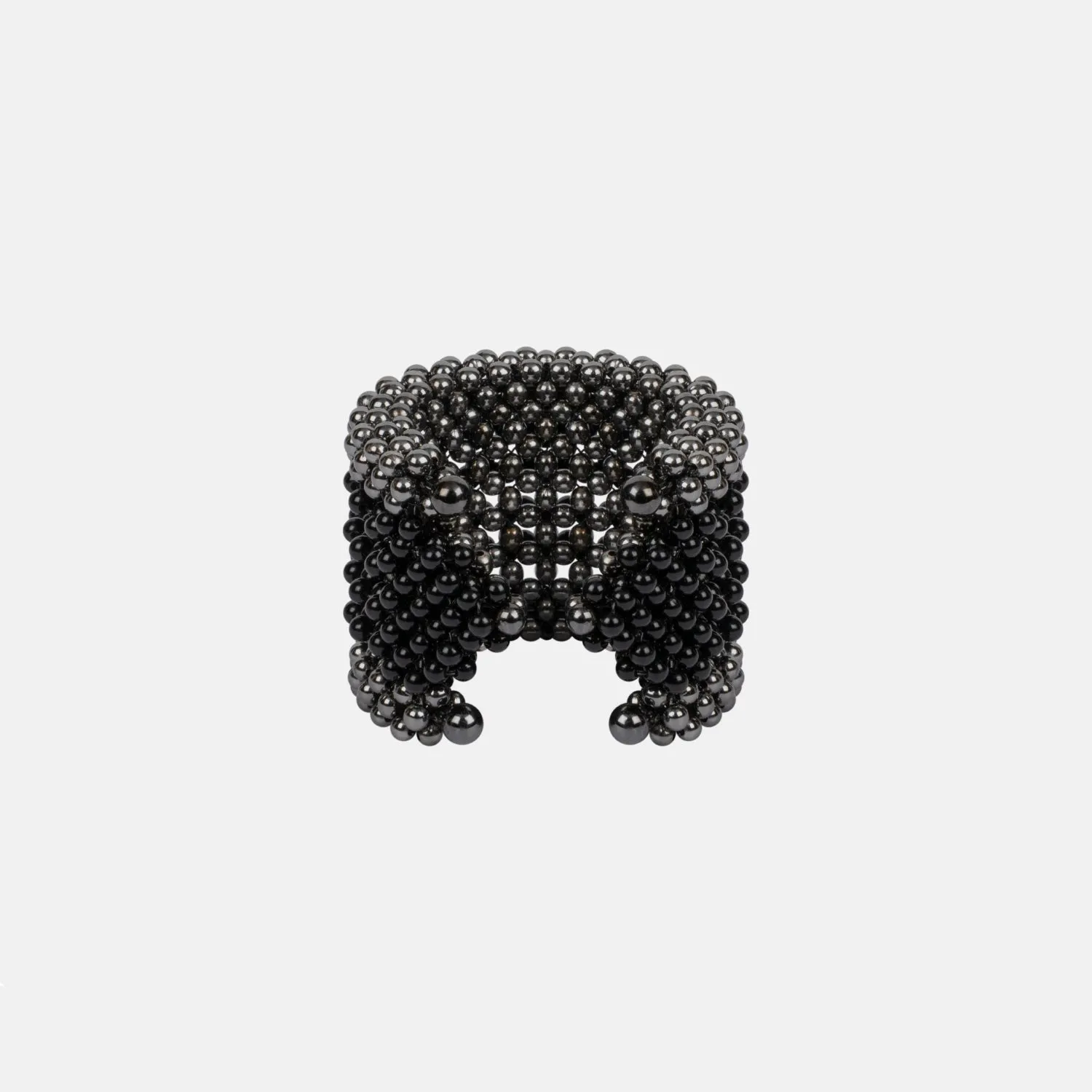 Black Stripe Khutulun Wide 4D Cuff