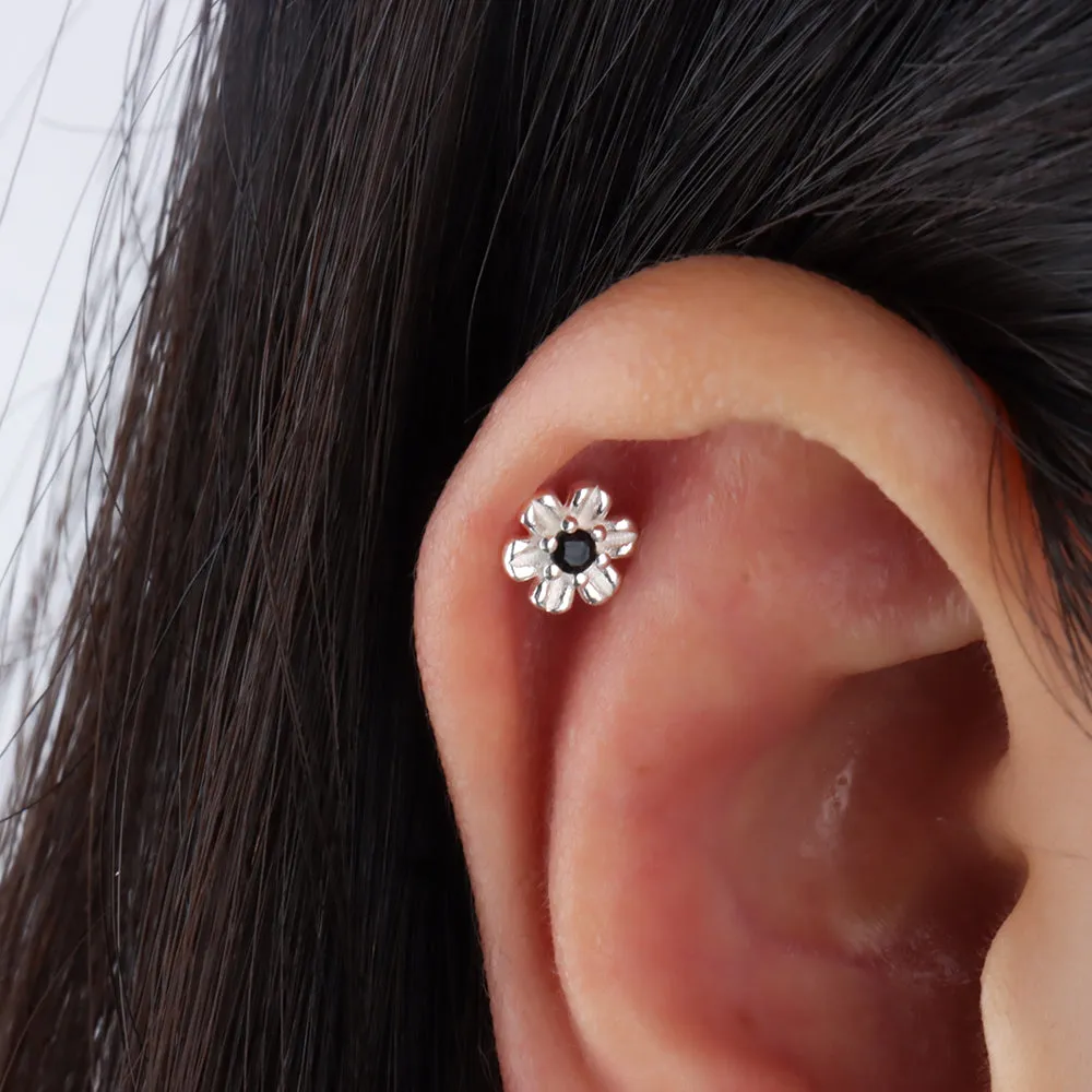 Blooming Flower Stud