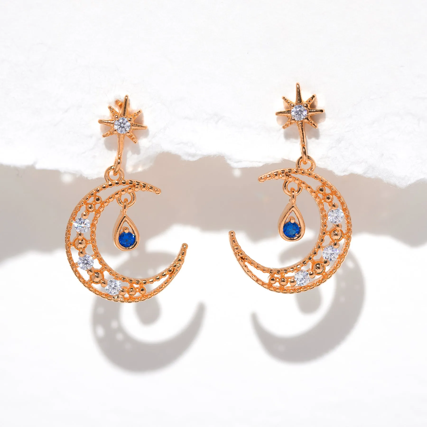 Blue Moon Earrings