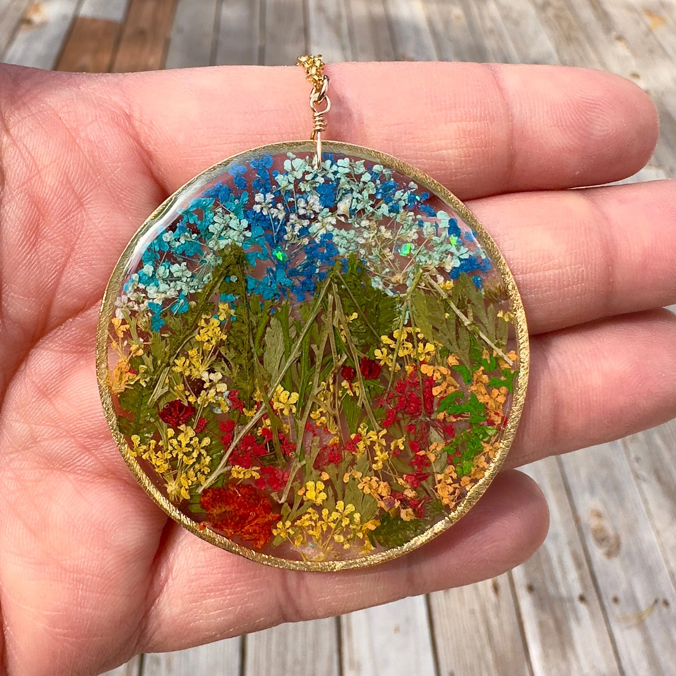 Botanical Mountain Garden Necklace - BG 125p