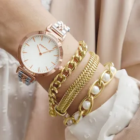 Claire Watch Bracelet Stack