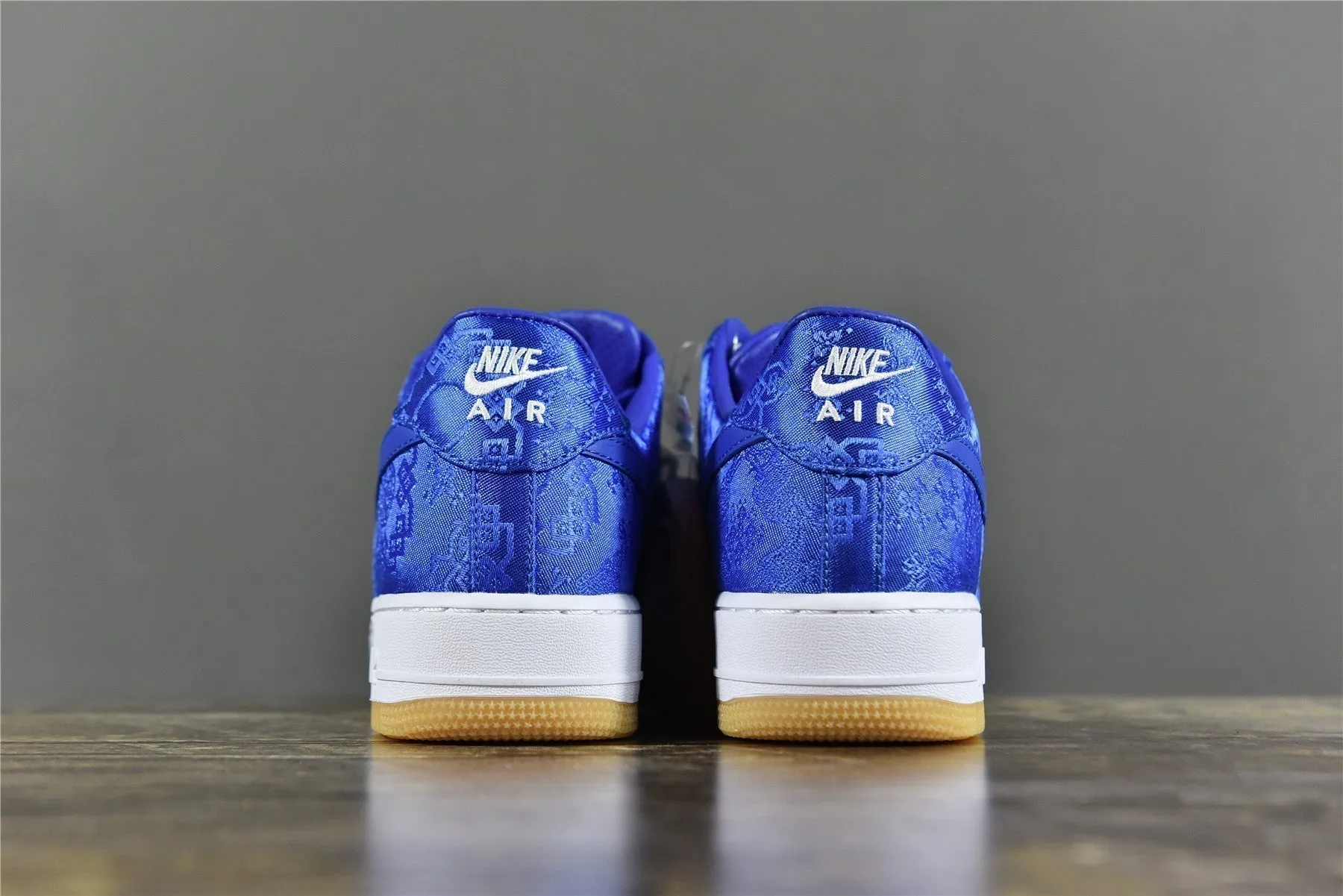 CLOT AF 1 Royal Blue Silk