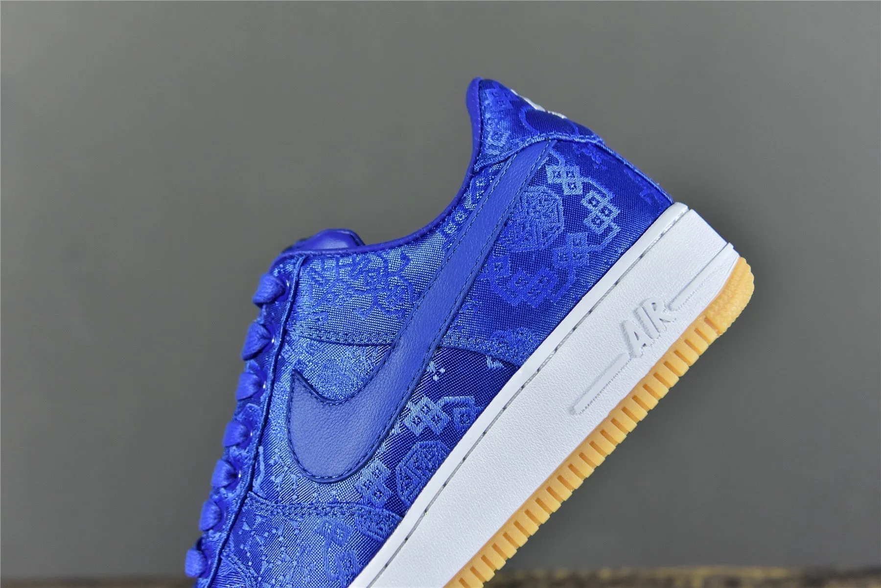 CLOT AF 1 Royal Blue Silk