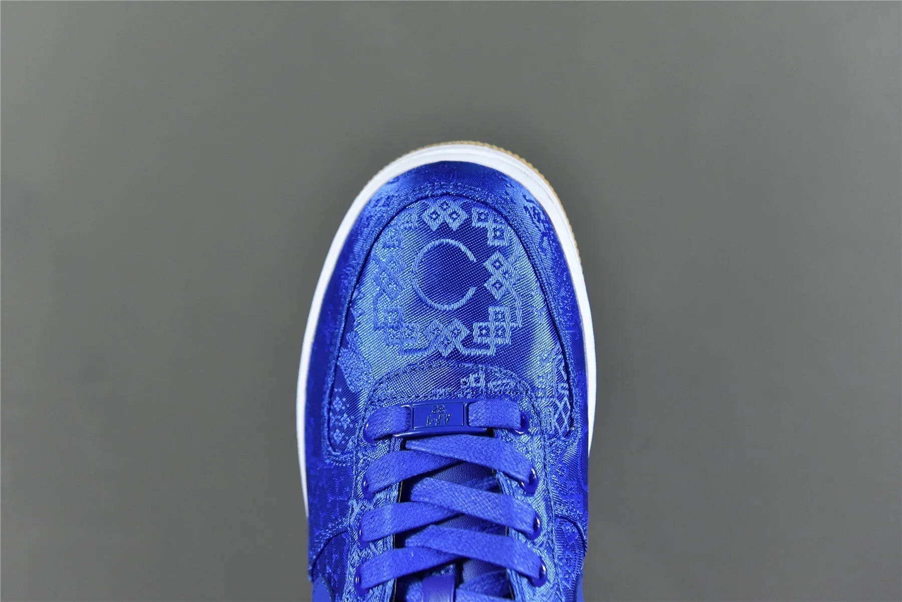 CLOT AF 1 Royal Blue Silk