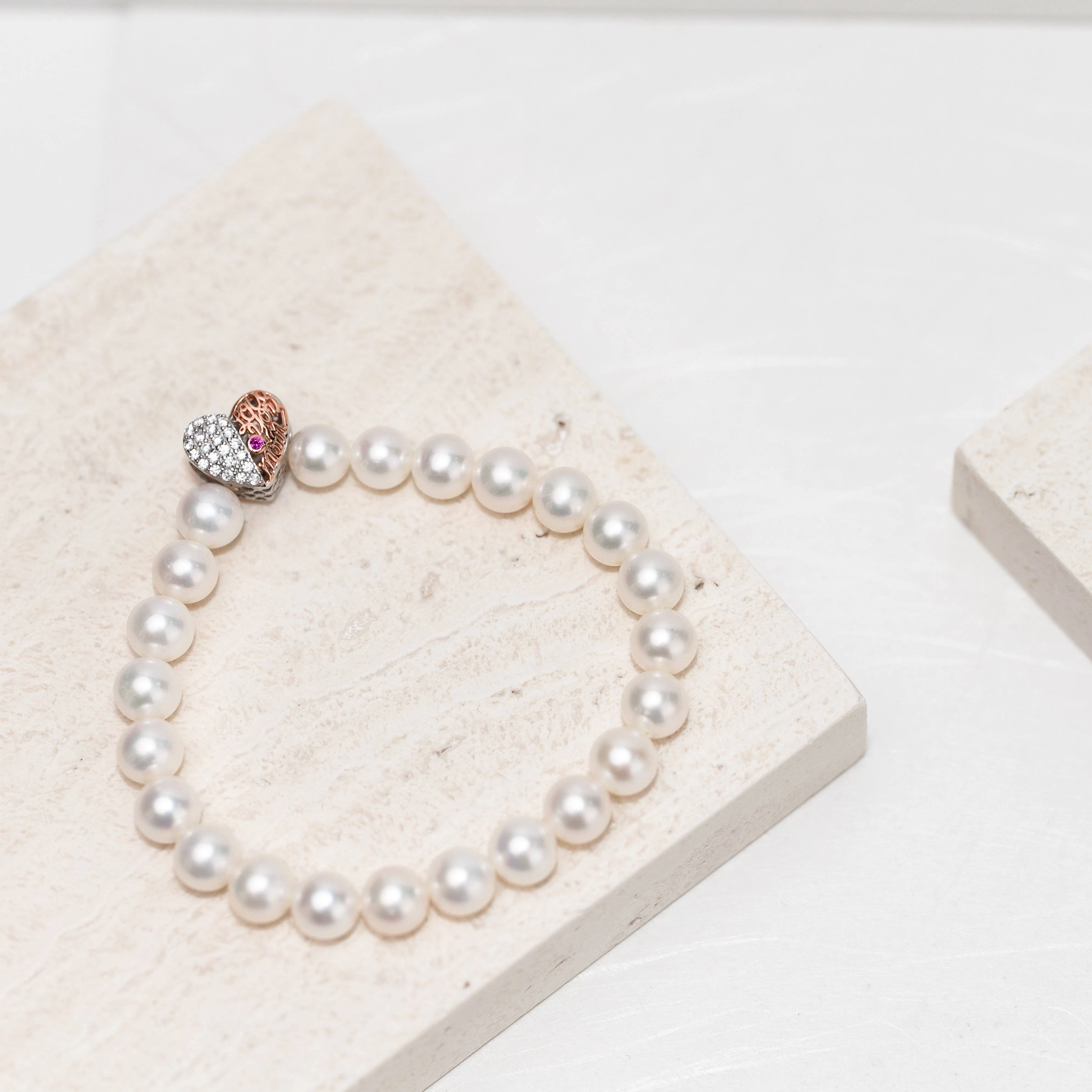 Elegant Freshwater Pearl Bracelet WB00058 | Mother's day