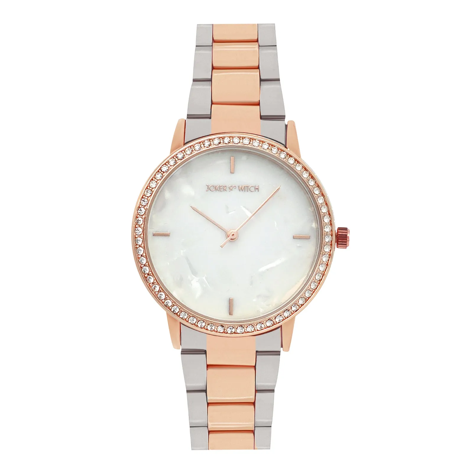 Elyssa Dualtone Watch Bracelet Stack