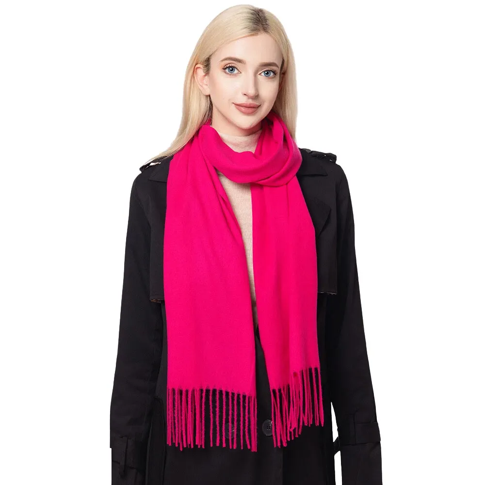 Gorgeous Solid Oblong Scarf