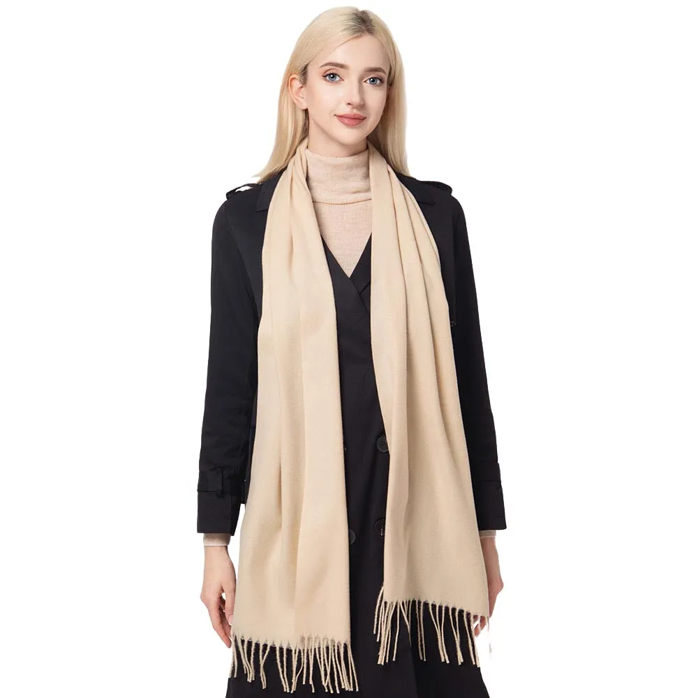 Gorgeous Solid Oblong Scarf