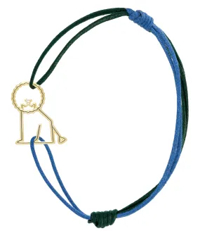 LEON BRILLANTE CORD BRACELET