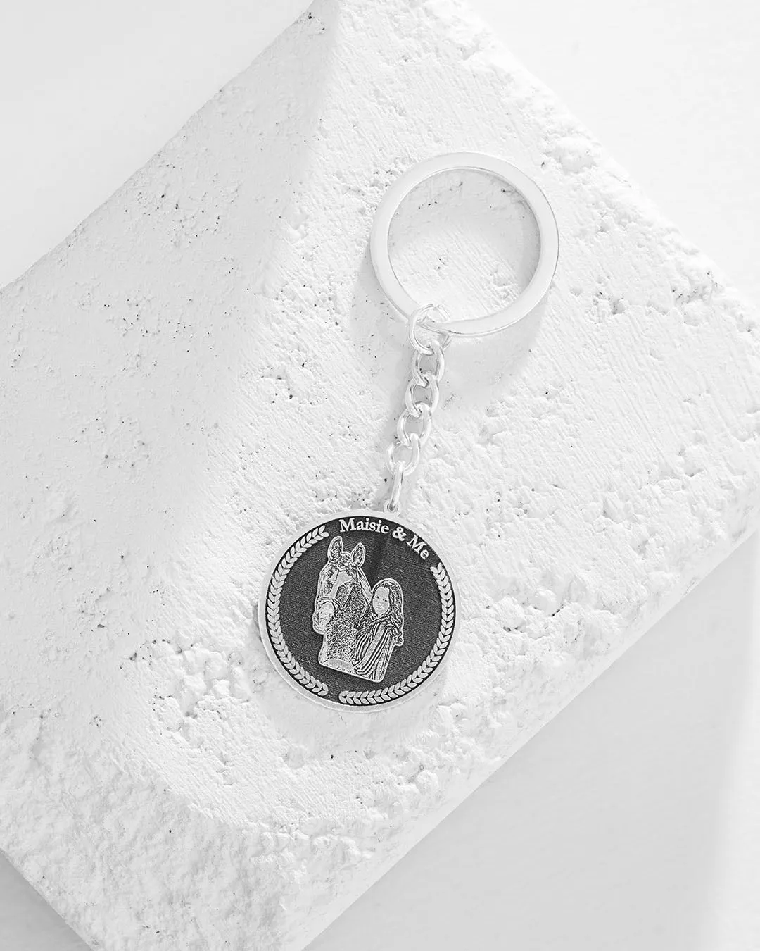 Medallion Keychain