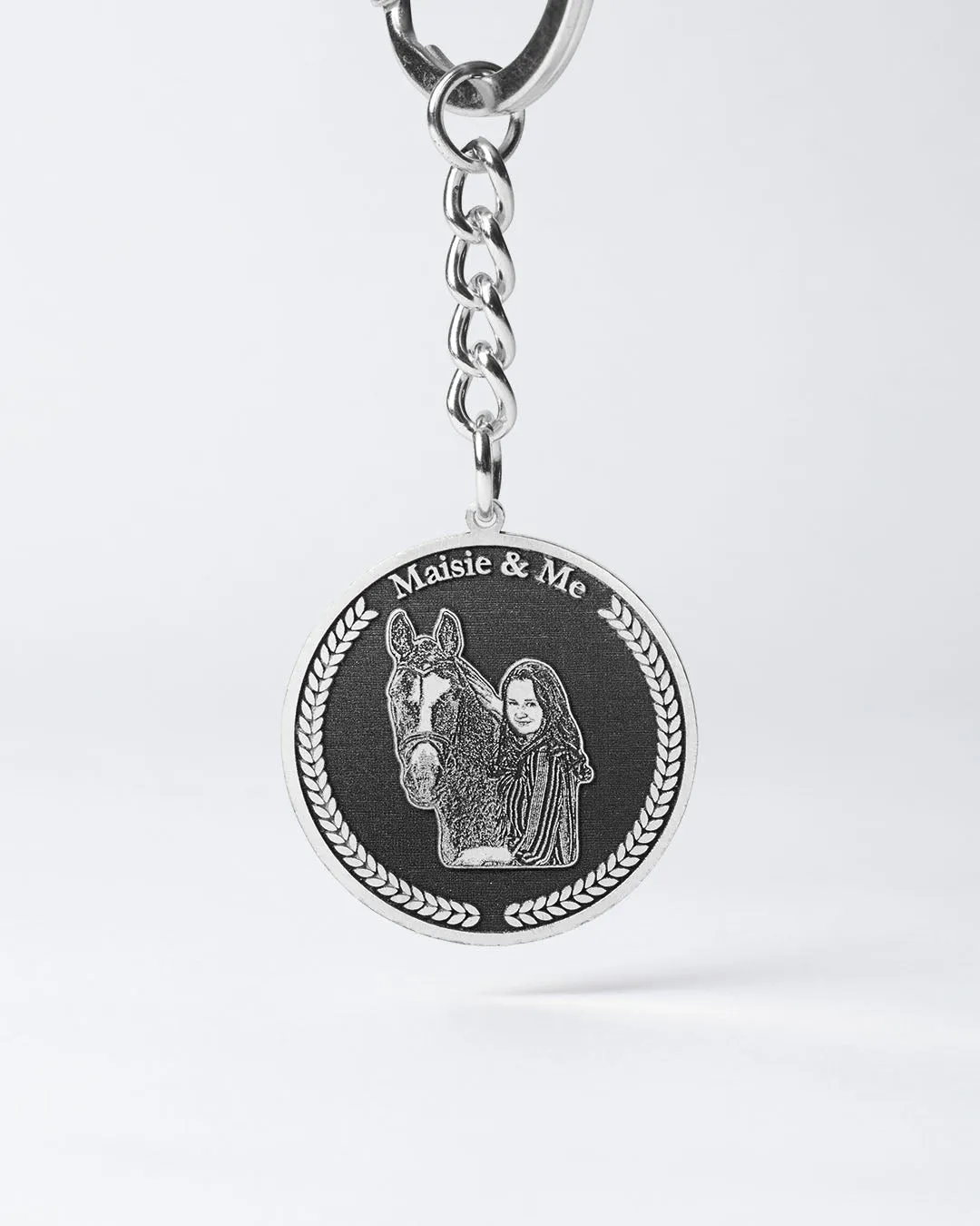 Medallion Keychain