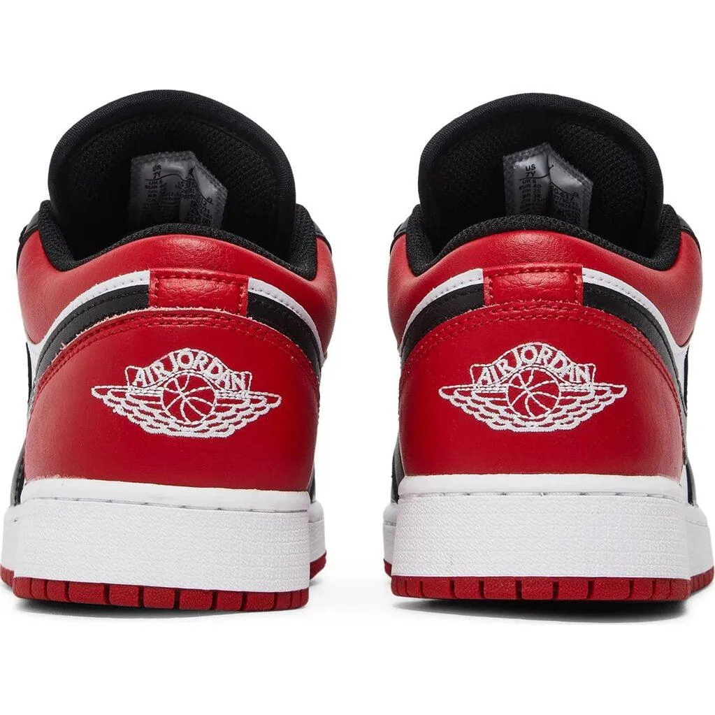 Nike Air Jordan 1 Low 'Bred Toe' GS