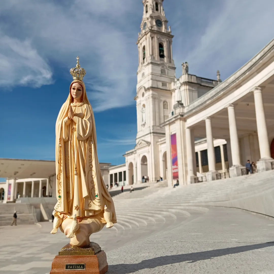 Our Lady of Fatima - Patina Painting [ 11.8 | 30cm]