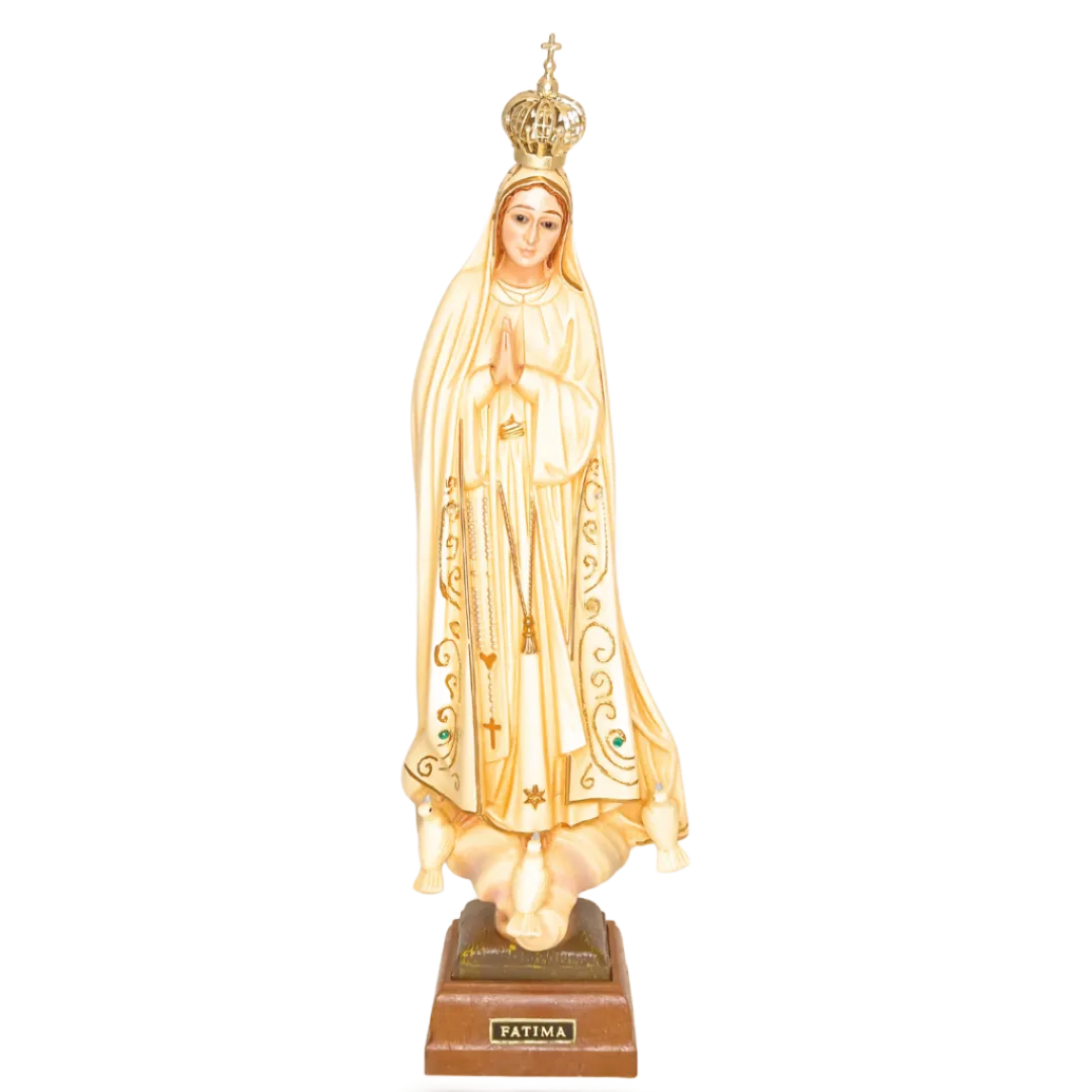 Our Lady of Fatima - Patina Painting [ 11.8 | 30cm]