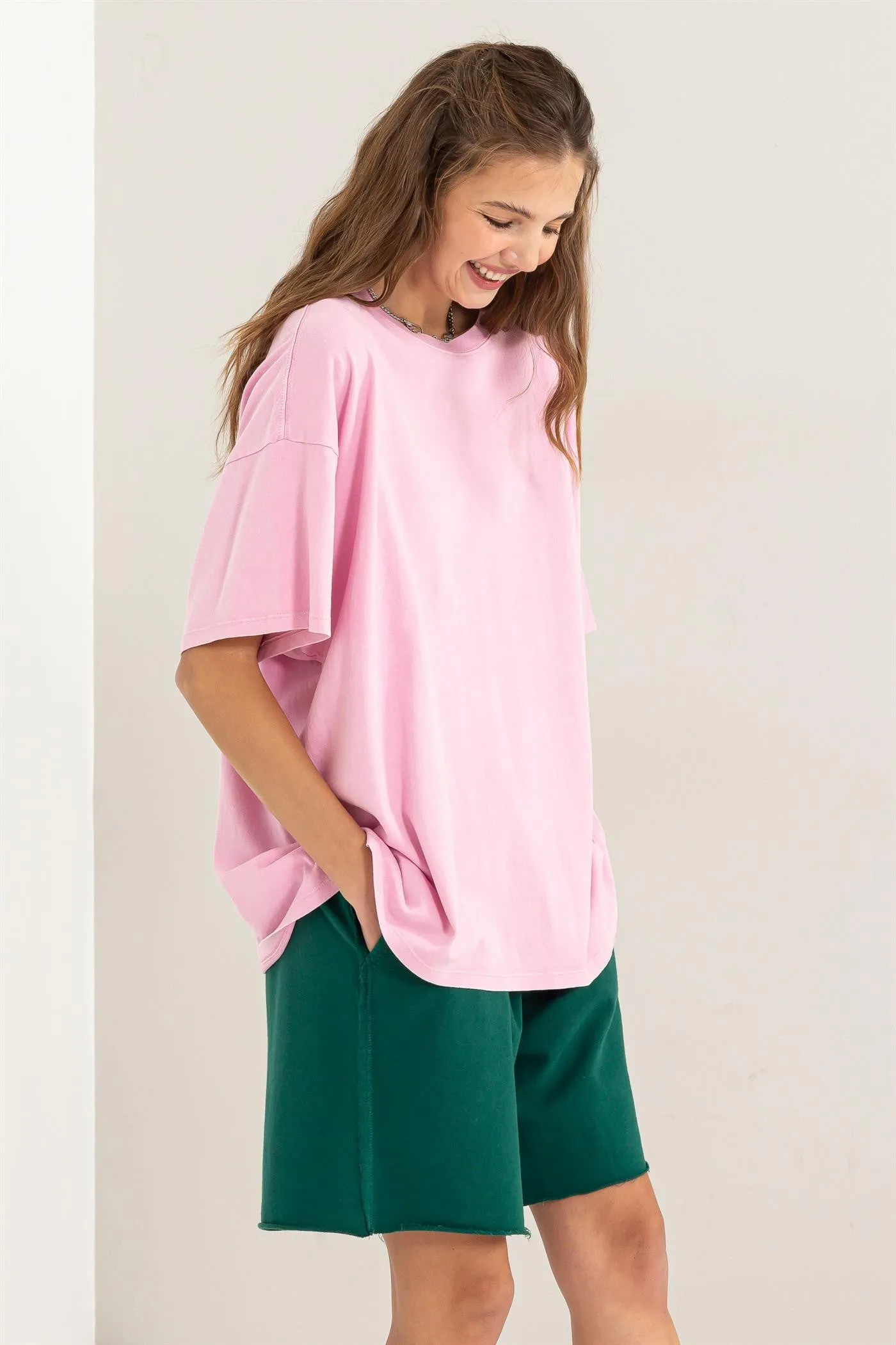 Oversized Tee - Blue