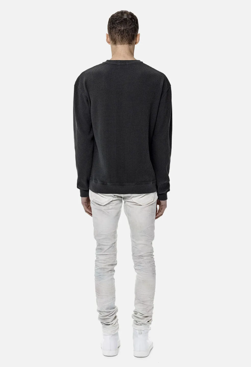 Oversized Thermal Crew / Charcoal