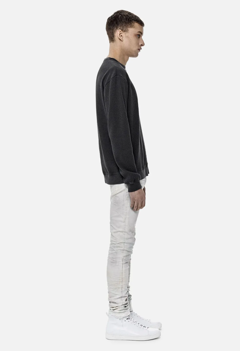 Oversized Thermal Crew / Charcoal