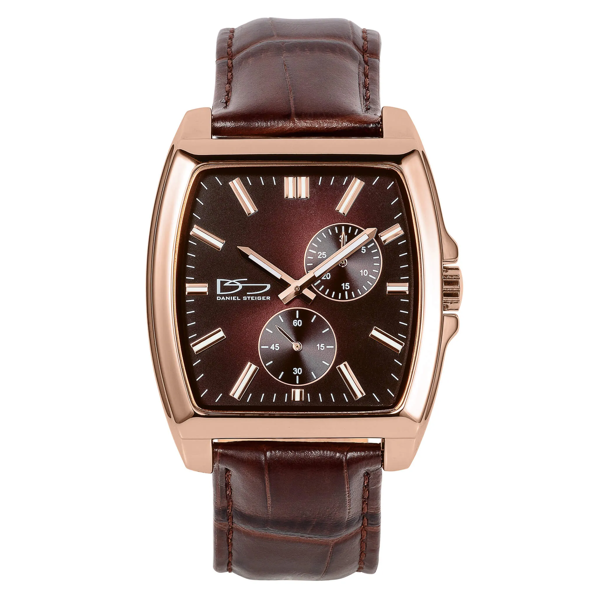 Prestige Tonneau Brown Men's Watch