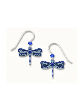 Sapphire Dragonfly Dangles by Sienna Sky