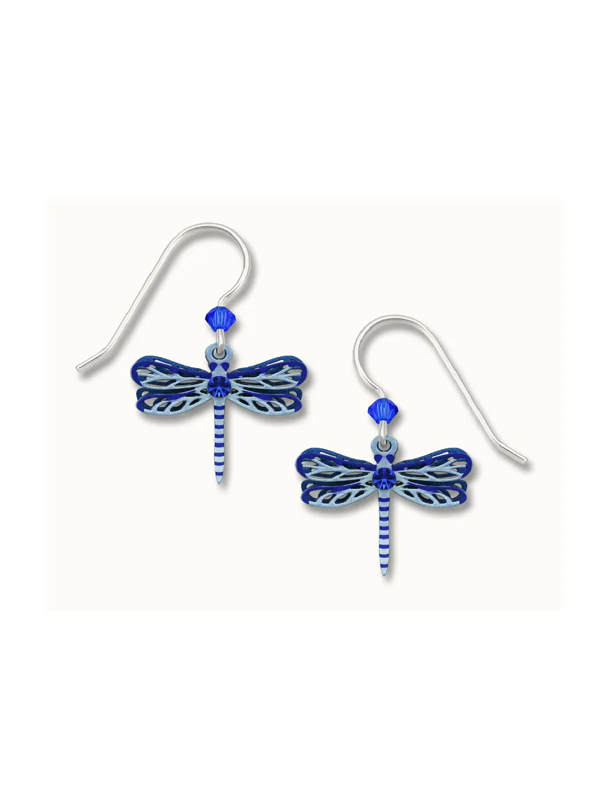 Sapphire Dragonfly Dangles by Sienna Sky