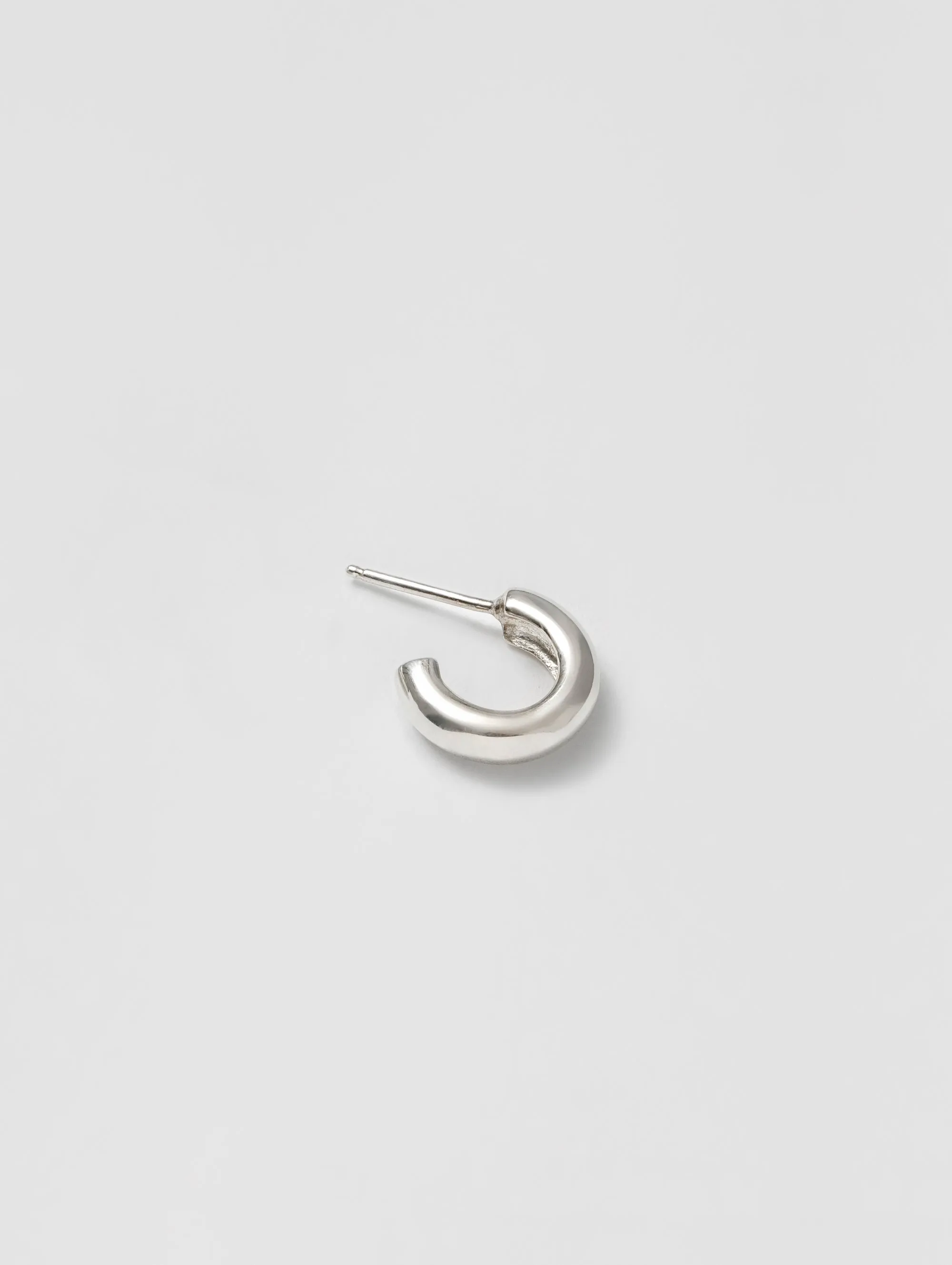 Small Abbie Earring in Sterling Silver (Single)