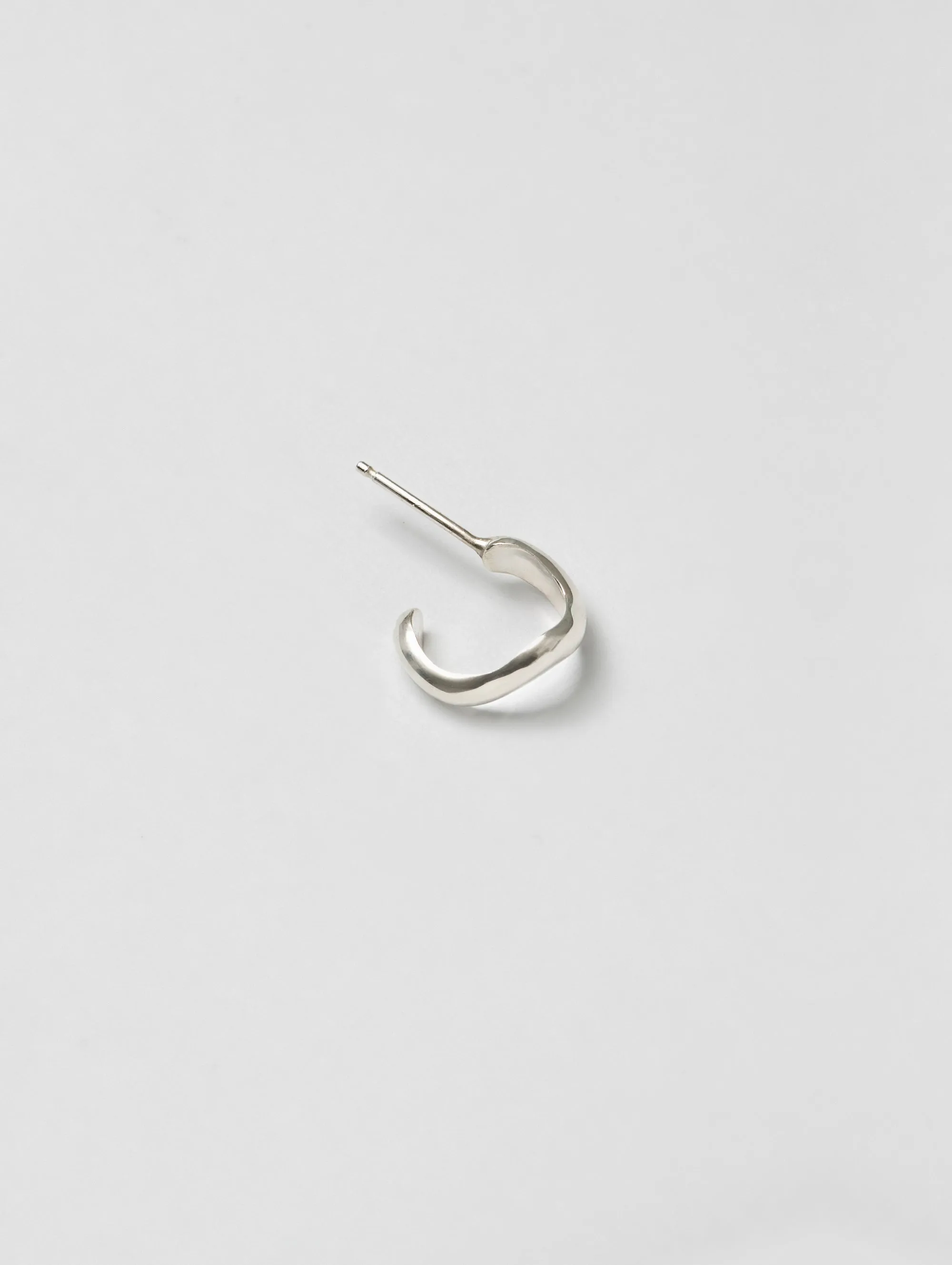 Small Riley Earring in Sterling Silver (Single)