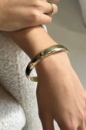 Solid Gold Plated Bangle