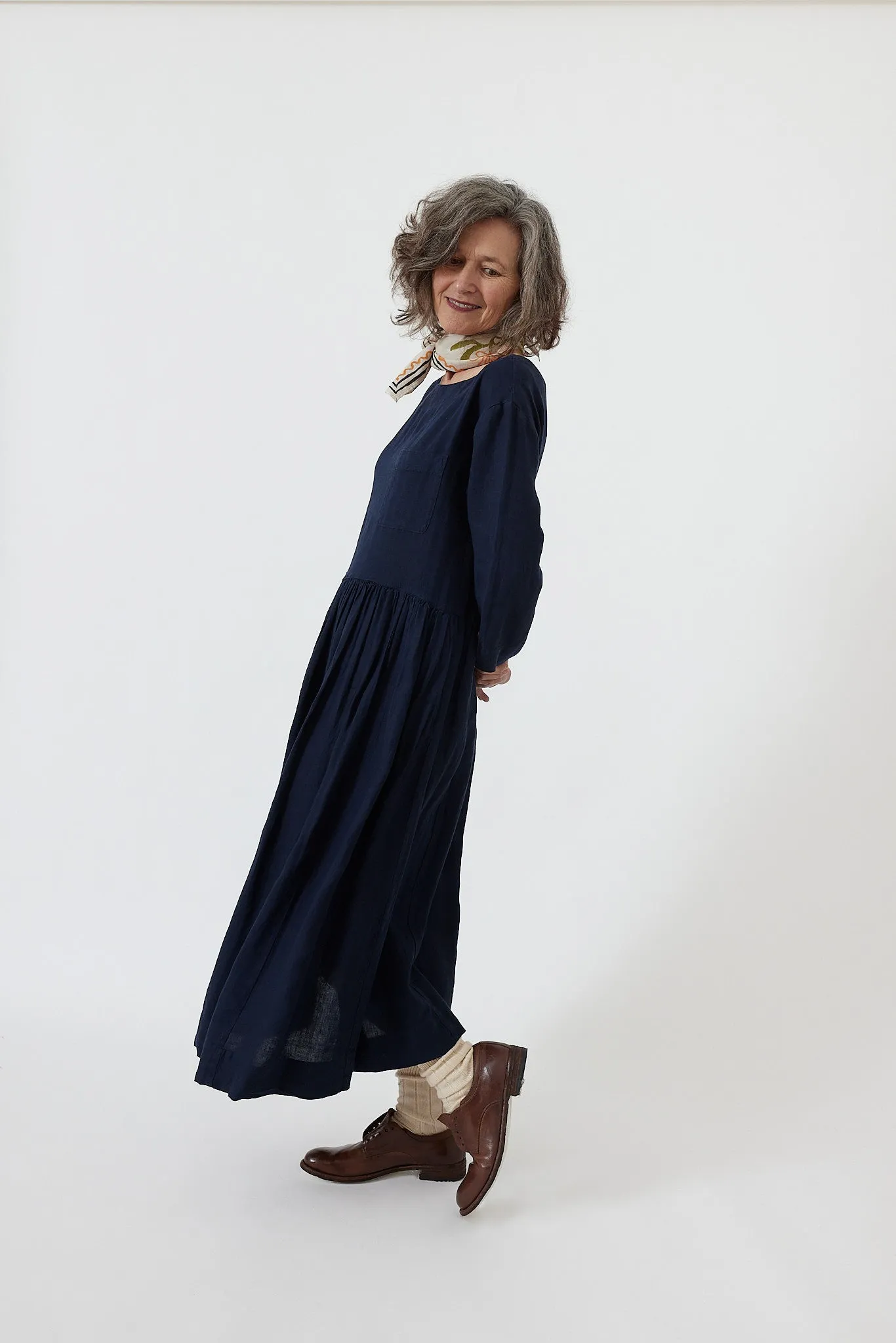 Toast - Oversized Garment Dyed Linen Dress