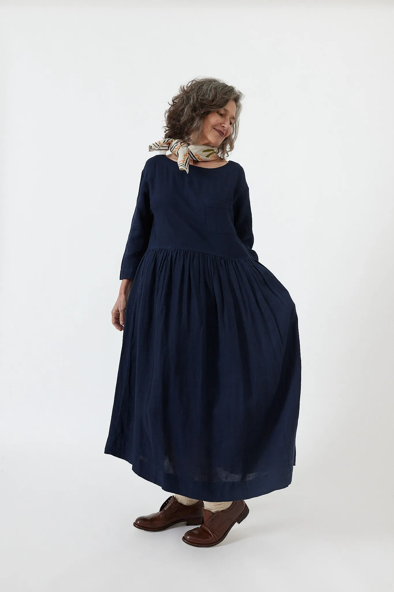 Toast - Oversized Garment Dyed Linen Dress