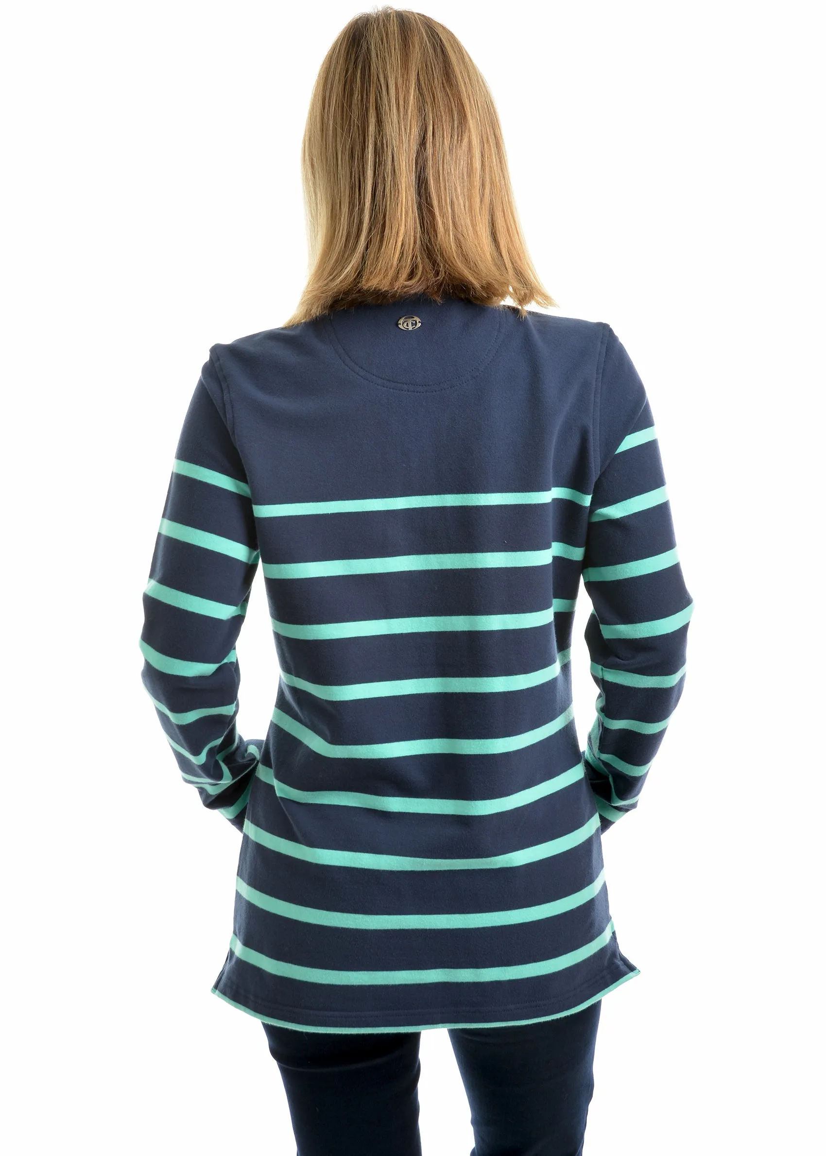 Women's Thomas Cook Womens Camilla Stripe 1/4 Zip Neck Rugby