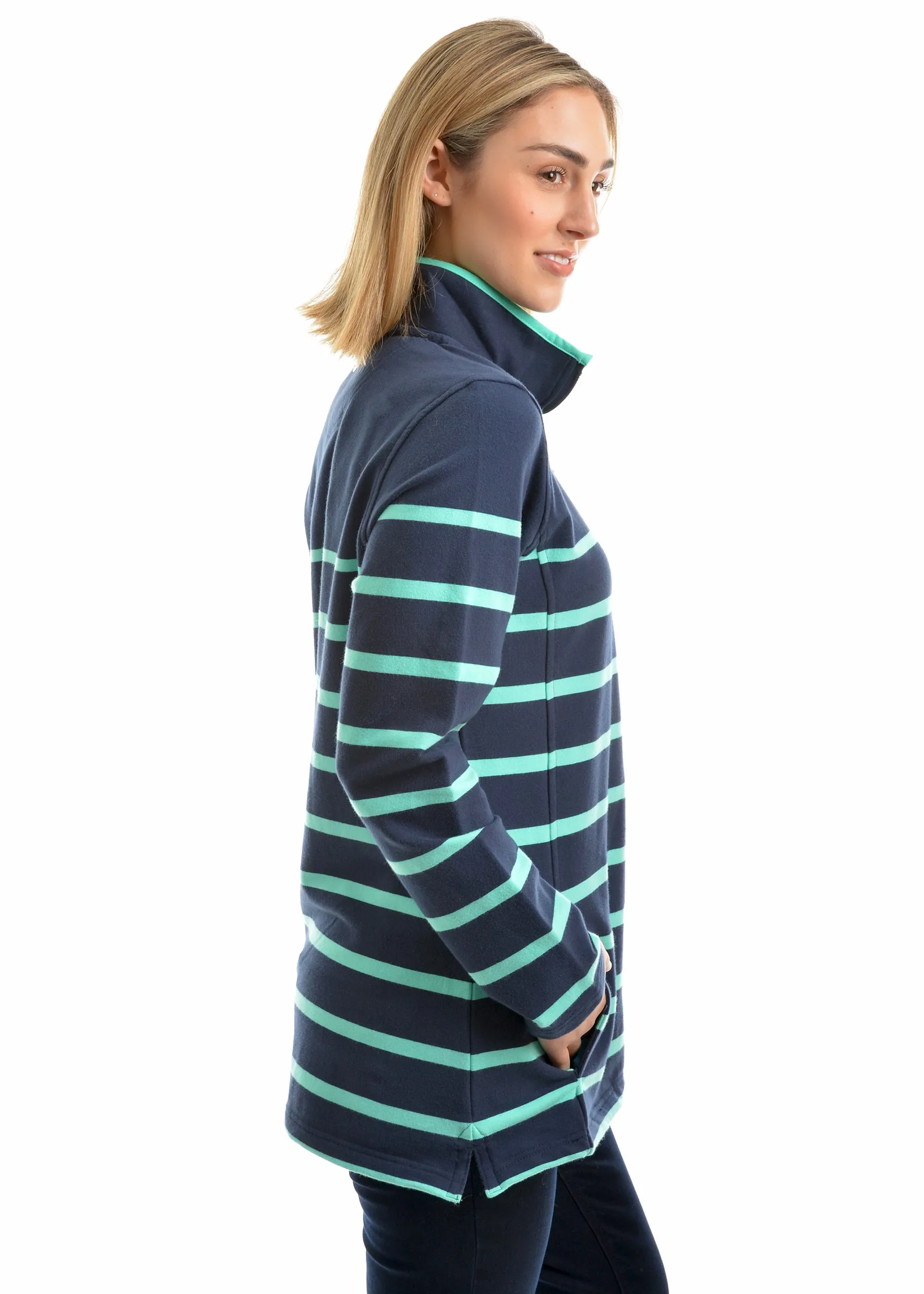 Women's Thomas Cook Womens Camilla Stripe 1/4 Zip Neck Rugby